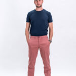 Jednobarevné triko Monte Carlo s elastanem