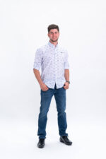 Elastické jeans Brühl - Obrázek 3