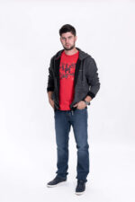 Pánská mikina IK5 s kapucí na zip - Obrázek 4