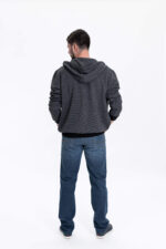 Pánská mikina IK5 s kapucí na zip - Obrázek 6