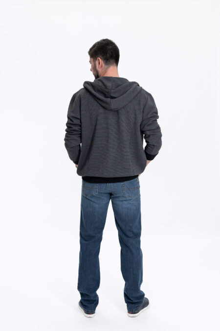 Pánská mikina IK5 s kapucí na zip - Obrázek 6