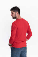 Pánské tričko IK5 s dlouhým rukávem, vzorem a modalem - Obrázek 2