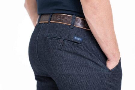 Pánské kalhoty BRÜHL London s mikrostrukturou - Obrázek 4