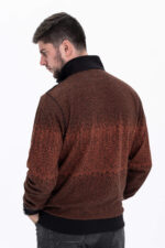 Pánská volnočasová mikina Monte Carlo s úpletovým stojáčkem a zipem - Obrázek 3