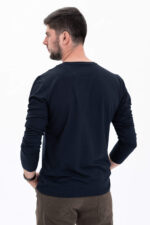 Pánské tričko IK5 s dlouhým rukávem, vzorem a modalem - Obrázek 4