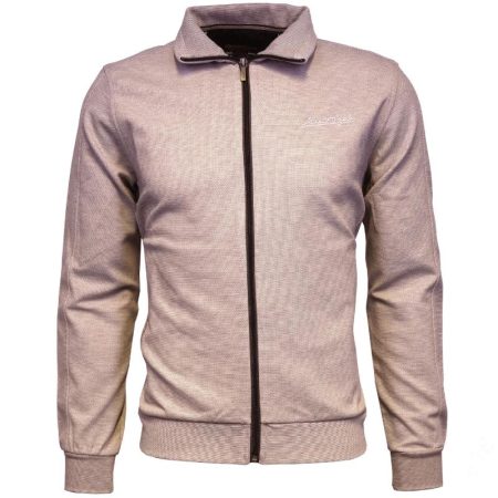 Šedá mikina Monte Carlo na zip - Obrázek 2