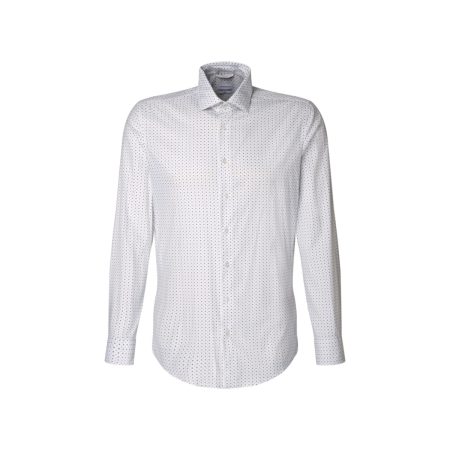 Slim košile Seidnesticker Smart Performance bílá s jemným vzorem - Obrázek 2