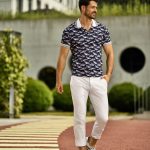 Polokošile se vzorem žraloků Monte Carlo